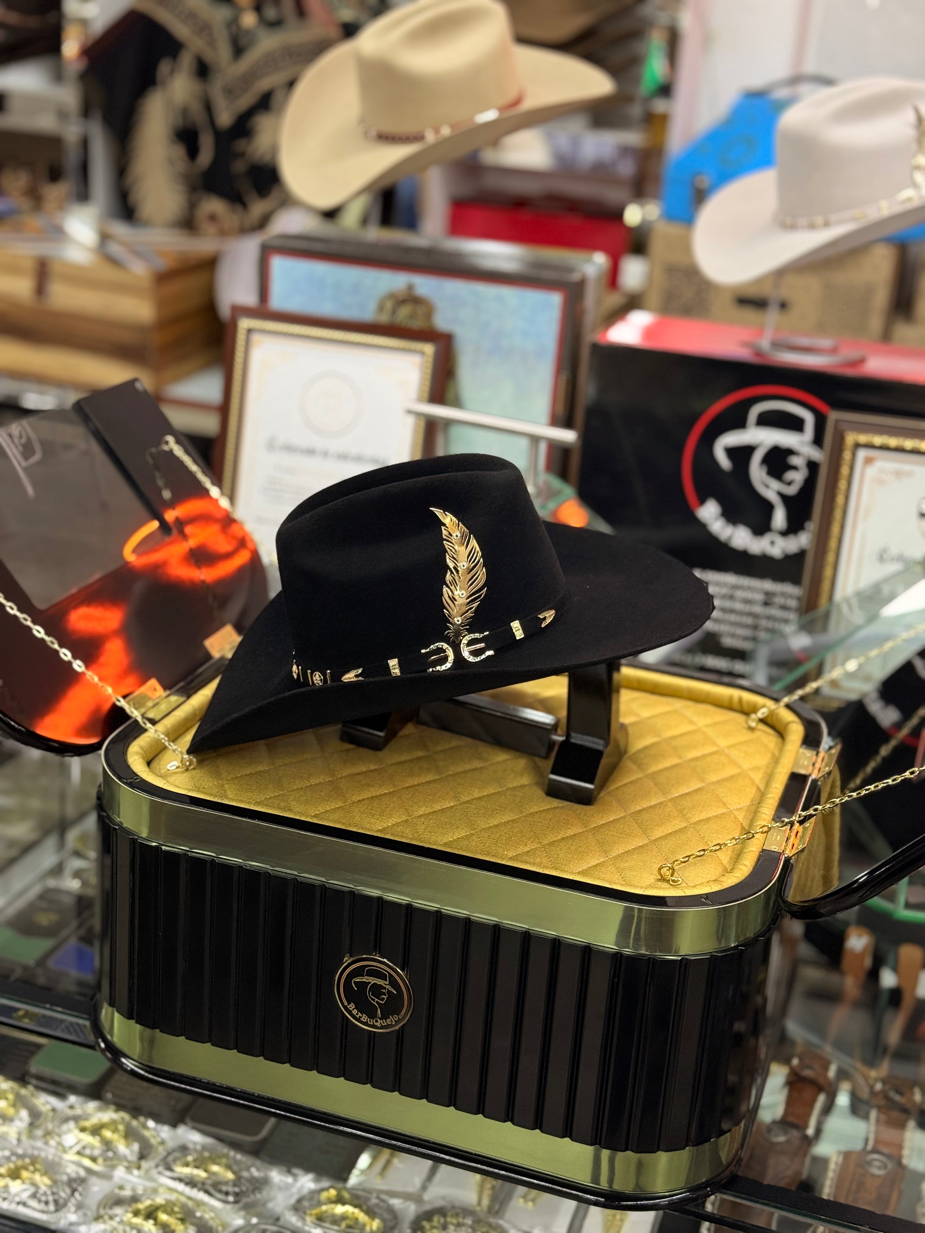 Sombrero de Oro Diamantes / Esmeraldas